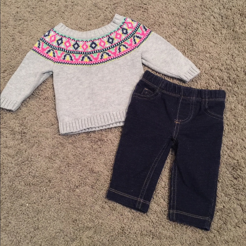 Baby Girl Carter’s Outfit 3 Months